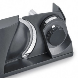 Συσκευή κοπής - σλάισερ Graef MYtiny MT1006EU, 170 W, 17 cm, 0-15 mm, Προστασία για παιδιά, Πτυσσόμενο, Ανθρακί