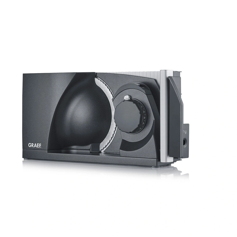 Συσκευή κοπής - σλάισερ Graef MYtiny MT1006EU, 170 W, 17 cm, 0-15 mm, Προστασία για παιδιά, Πτυσσόμενο, Ανθρακί