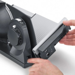 Συσκευή κοπής - σλάισερ Graef MYtiny MT1006EU, 170 W, 17 cm, 0-15 mm, Προστασία για παιδιά, Πτυσσόμενο, Ανθρακί