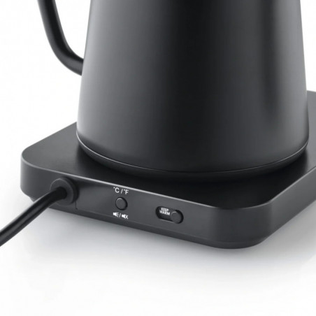 Ηλεκτρική καφετιέρα Graef Pour-over GK502, 1200 W, 900 ml, 40-100 °C, λειτουργία διατήρησης θερμοκρασίας, φίλτρο, στόμιο τύπου «λεβέκι», μαύρο ματ