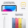 Apple iPad 11" 11ης γενιάς (2025), A16, 128 GB, Wi-Fi, Ασημί