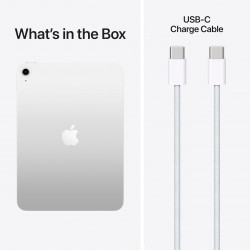Apple iPad 11" 11ης γενιάς (2025), A16, 128 GB, Wi-Fi, Ασημί