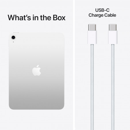 Apple iPad 11" 11ης γενιάς (2025), A16, 128 GB, Wi-Fi, Ασημί