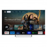 Τηλεόραση Smart Tech 43UW02V, 43″ (109 εκ.), 4K Ultra HD 3840 × 2160, Κατηγορία ενεργειακής απόδοσης F, Smart TV, DLED, Wi-Fi, Bluetooth, Google TV, Μαύρο