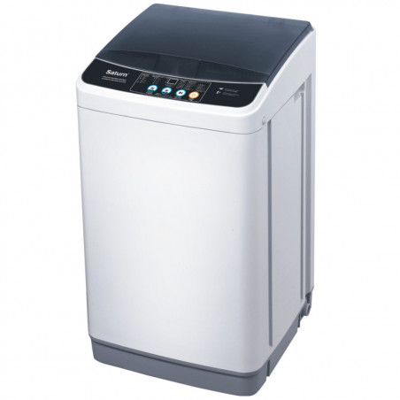 Ημιαυτόματο πλυντήριο Saturn ST-WM0630, Κατηγορία F, 5,5 kg, 350 W, 2 προγράμματα, Χρονοδιακόπτης, Μπλε/Λευκό