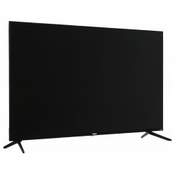 Τηλεόραση RCA RK50UN1, 50 ίντσες (125 εκ.), ανάλυση 3840×2160 UHD 4K, κατηγορία ενεργειακής απόδοσης F, Smart TV, HDR10, DLED, Wi-Fi, Bluetooth, λειτουργικό σύστημα Roku, μαύρο χρώμα.
