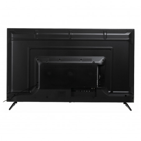 Τηλεόραση RCA RK50UN1, 50 ίντσες (125 εκ.), ανάλυση 3840×2160 UHD 4K, κατηγορία ενεργειακής απόδοσης F, Smart TV, HDR10, DLED, Wi-Fi, Bluetooth, λειτουργικό σύστημα Roku, μαύρο χρώμα.