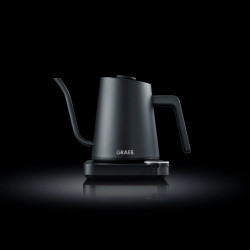 Ηλεκτρική καφετιέρα Graef Pour-over GK502, 1200 W, 900 ml, 40-100 °C, λειτουργία διατήρησης θερμοκρασίας, φίλτρο, στόμιο τύπου «λεβέκι», μαύρο ματ