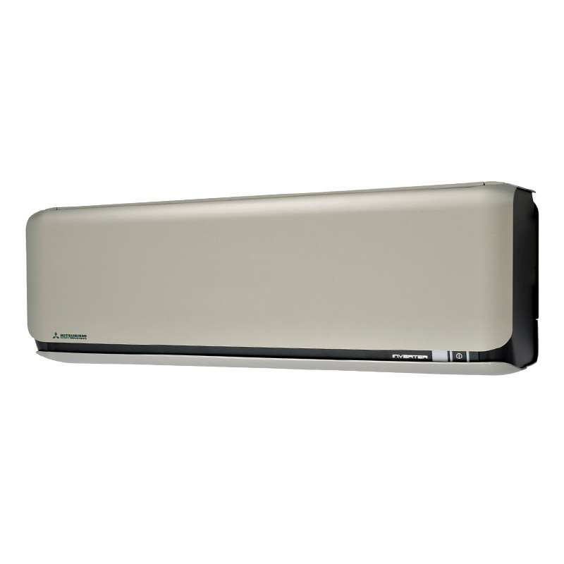 Κλιματιστικό με inverter Mitsubishi Heavy Industries SRK25ZSX-WFT + SRC25ZSX-W, 9000 BTU, 20 τ.μ., Wi-Fi, R-32, Μπεζ/Μαύρο
