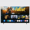 AIWA TS-501N, τηλεόραση 50″ (127 cm) 4K Ultra HD (3840 × 2160) κατηγορίας F με τεχνολογία DLED, Wi-Fi, Bluetooth και λειτουργικό σύστημα TizenOS, μαύρη.