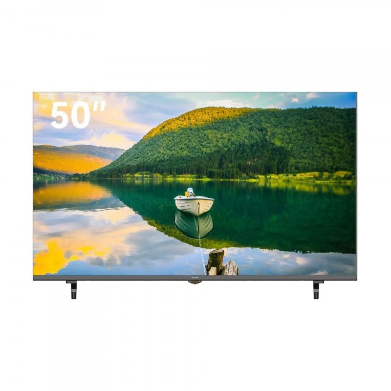 AIWA TS-501N, τηλεόραση 50″ (127 cm) 4K Ultra HD (3840 × 2160) κατηγορίας F με τεχνολογία DLED, Wi-Fi, Bluetooth και λειτουργικό σύστημα TizenOS, μαύρη.