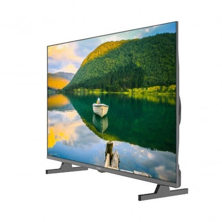 Τηλεόραση AIWA TS-551N, 55″ (139 cm), 4K Ultra HD 3840 × 2160, ενεργειακή κλάση F, DLED, Wi-Fi, Bluetooth, TizenOS, μαύρο.