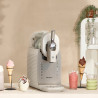 Μηχανή παγωτού 16 σε 1 Tefal Freezi IG803AE0, 200 W, 1,4 λίτρα, 5 αυτόματα προγράμματα, Αθόρυβη λειτουργία, Χωρίς προ-κατάψυξη, Λευκό/ασημί