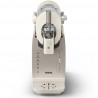 Μηχανή παγωτού 16 σε 1 Tefal Freezi IG803AE0, 200 W, 1,4 λίτρα, 5 αυτόματα προγράμματα, Αθόρυβη λειτουργία, Χωρίς προ-κατάψυξη, Λευκό/ασημί