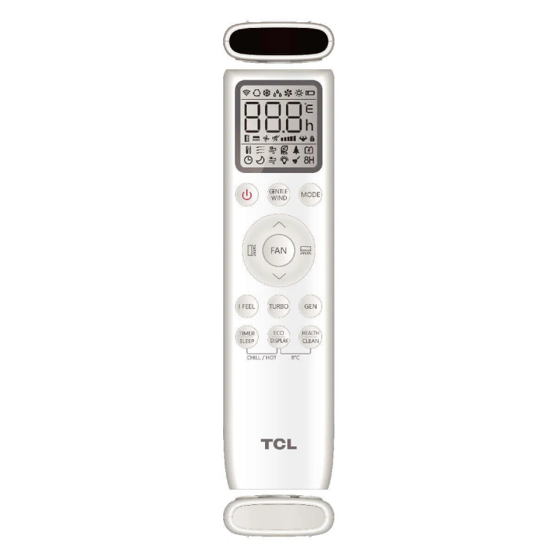 Κλιματιστικό με inverter TCL BreezeIN TAC-12CHSD/TPH11I, 12000 BTU, 22 м2, Α++/Α+, Wi-Fi, iFeel, ECO, Αυτόματος καθαρισμός σε 4 στάδια, Google Home και Alexa, Gentle Breeze, Λευκό
