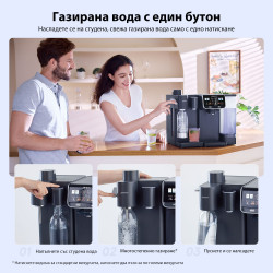 Πρόσθετο εξάρτημα για ανθρακούχο και κρύο νερό Jimmy Matrix S9, για το M9 Pro, 0,75 λ, έως 2 φιάλες των 0,5 λ, 10-15 °C, γκρι