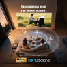 Βιντεοπροβολέας Yaber T1 Pro, True 1080P Full HD, 40-120", Wi-Fi, Bluetooth 5.4, 8W, 220 ISO Lumens, βάση 180°, αυτόματη εστίαση, μπεζ