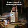 Βιντεοπροβολέας Yaber T2 Plus, 1080P Full HD, 40–120 ίντσες, Wi-Fi 6, Bluetooth 5, 2×8 W JBL Dolby Audio, 350 ISO lumens, αυτόματη εστίαση, μπεζ
