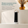 Φορητός ανεμιστήρας τύπου πύργου Levoit Windi Mini Plus, 7,5 W, 5 επίπεδα ταχύτητας, Αυτονομία έως 20 ώρες, Ταλάντωση, Χρονοδιακόπτης, Τηλεχειριστήριο, Λευκό/μαύρο