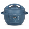 Μουλτικουκέρ Instant Pot Classic Mini 140800701, 800 W, 3,8 λίτρα, 7 προγράμματα, κουμπιά «Favorite», οθόνη LCD, ανοξείδωτο ατσάλι, μπλε