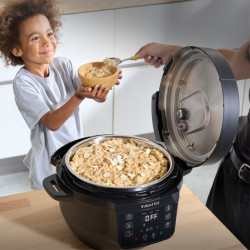 Instant Pot Classic Mini 140800001, 800W, 3.8 l, 7 προγράμματα, αγαπημένα κουμπιά, οθόνη LCD, ανοξείδωτο ατσάλι, μαύρο