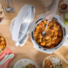 Instant Pot Classic Mini 140800801, 800W, 3.8 l, 7 προγράμματα, αγαπημένα κουμπιά, οθόνη LCD, Ανοξείδωτο, Λευκό
