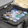 Ψυκτική θήκη Ninja FrostVault FB230EUGY, 28 λίτρα, Παθητική ψύξη, χωρητικότητα 48 κουτιών, Διατηρεί τον πάγο έως και 5 ημέρες, Ξηρό διαμέρισμα, Ρόδες, Γκρι