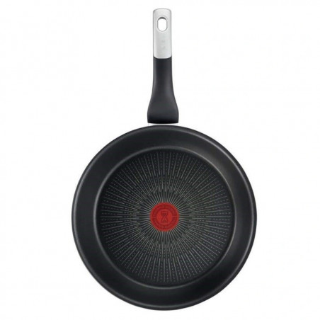 Μεταχειρισμένο: Τηγάνι Tefal G2550572, 26 εκ., Thermo-Spot, Αντικολλητική επίστρωση τιτανίου X6, Για επαγωγικές εστίες, Μαύρο