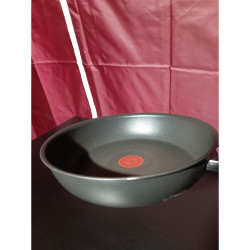 Μεταχειρισμένο: Τηγάνι Tefal G2550572, 26 εκ., Thermo-Spot, Αντικολλητική επίστρωση τιτανίου X6, Για επαγωγικές εστίες, Μαύρο