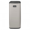 Κάδος απορριμμάτων Brabantia Bo Touch 1010455, 60 λίτρα, Ομαλό και αθόρυβο άνοιγμα, Μεγάλο άνοιγμα, Ανοιχτό γκρι