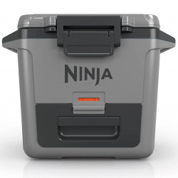 Ψυκτική θήκη Ninja FrostVault FB131EUGY, 28 λίτρα, Παθητική ψύξη, χωρητικότητα 48 κουτιών, Διατηρεί τον πάγο έως και 5 ημέρες, Ξηρό διαμέρισμα, Γκρι