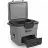 Ψυκτική θήκη Ninja FrostVault FB131EUGY, 28 λίτρα, Παθητική ψύξη, χωρητικότητα 48 κουτιών, Διατηρεί τον πάγο έως και 5 ημέρες, Ξηρό διαμέρισμα, Γκρι