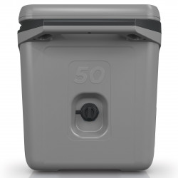 Ψυκτική θήκη Ninja FrostVault FB151EUGY, 47 λίτρα, Παθητική ψύξη, χωρητικότητα 80 κουτιών, Διατηρεί τον πάγο έως και 6 ημέρες, Ξηρό διαμέρισμα, Γκρι