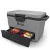 Ψυκτική θήκη Ninja FrostVault FB151EUGY, 47 λίτρα, Παθητική ψύξη, χωρητικότητα 80 κουτιών, Διατηρεί τον πάγο έως και 6 ημέρες, Ξηρό διαμέρισμα, Γκρι