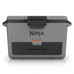 Ψυκτική θήκη Ninja FrostVault FB151EUGY, 47 λίτρα, Παθητική ψύξη, χωρητικότητα 80 κουτιών, Διατηρεί τον πάγο έως και 6 ημέρες, Ξηρό διαμέρισμα, Γκρι