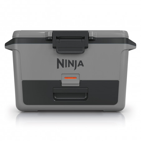 Ψυκτική θήκη Ninja FrostVault FB151EUGY, 47 λίτρα, Παθητική ψύξη, χωρητικότητα 80 κουτιών, Διατηρεί τον πάγο έως και 6 ημέρες, Ξηρό διαμέρισμα, Γκρι
