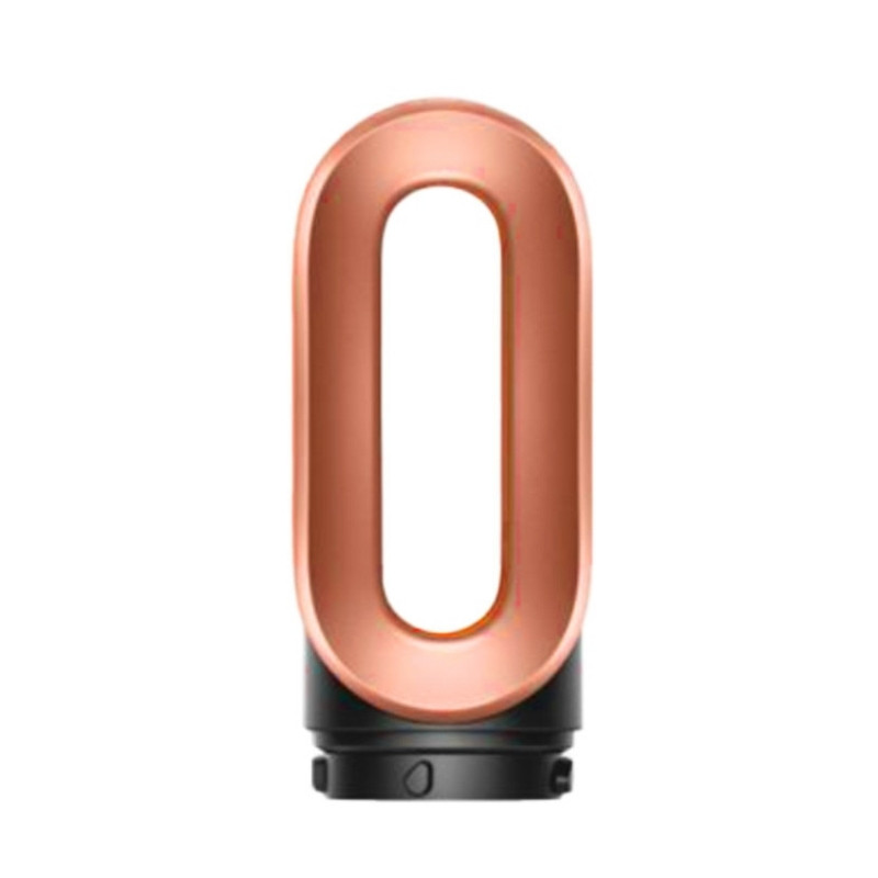 Σίδερο μαλλιών Dyson HS08 Airwrap i.d.™ Curly + Coily 142899-01 AmSi/PkCp, 1300 W, 13,5 l/s, Αυτόματη δημιουργία μπούκλων, Ιονισμός, 3 ταχύτητες, 3 θερμοκρασίες, Bluetooth, Κεχλιμπάρι/ροζ σαμπάνια