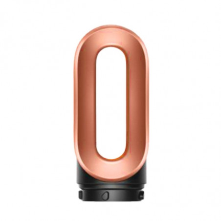 Σίδερο μαλλιών Dyson HS08 Airwrap i.d.™ Curly + Coily 142899-01 AmSi/PkCp, 1300 W, 13,5 l/s, Αυτόματη δημιουργία μπούκλων, Ιονισμός, 3 ταχύτητες, 3 θερμοκρασίες, Bluetooth, Κεχλιμπάρι/ροζ σαμπάνια