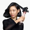 Σίδερο μαλλιών Dyson HS08 Airwrap i.d.™ Curly + Coily 142899-01 AmSi/PkCp, 1300 W, 13,5 l/s, Αυτόματη δημιουργία μπούκλων, Ιονισμός, 3 ταχύτητες, 3 θερμοκρασίες, Bluetooth, Κεχλιμπάρι/ροζ σαμπάνια