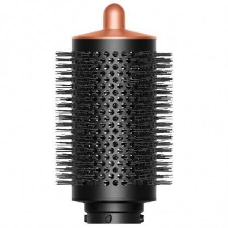 Σίδερο μαλλιών Dyson HS08 Airwrap i.d.™ Curly + Coily 142899-01 AmSi/PkCp, 1300 W, 13,5 l/s, Αυτόματη δημιουργία μπούκλων, Ιονισμός, 3 ταχύτητες, 3 θερμοκρασίες, Bluetooth, Κεχλιμπάρι/ροζ σαμπάνια