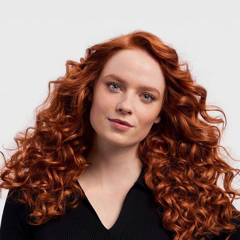 Σίδερο μαλλιών Dyson 107163-01 HS08 Airwrap i.d.™ T1/T2 PBu/RCo Straight + Wavy, 1300 W, 13,5 l/s, Αυτόματη δημιουργία μπούκλων, Ιονισμός, 3 ταχύτητες, 3 θερμοκρασίες, Bluetooth, Μπλε της Πρωσίας/χάλκινο χρώμα