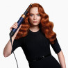 Σίδερο μαλλιών Dyson 107163-01 HS08 Airwrap i.d.™ T1/T2 PBu/RCo Straight + Wavy, 1300 W, 13,5 l/s, Αυτόματη δημιουργία μπούκλων, Ιονισμός, 3 ταχύτητες, 3 θερμοκρασίες, Bluetooth, Μπλε της Πρωσίας/χάλκινο χρώμα