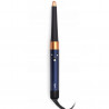 Σίδερο μαλλιών Dyson 107163-01 HS08 Airwrap i.d.™ T1/T2 PBu/RCo Straight + Wavy, 1300 W, 13,5 l/s, Αυτόματη δημιουργία μπούκλων, Ιονισμός, 3 ταχύτητες, 3 θερμοκρασίες, Bluetooth, Μπλε της Πρωσίας/χάλκινο χρώμα