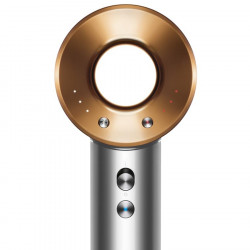 Στεγνωτήρας μαλλιών Dyson Supersonic Origin HD07 Ni/Cop 107830-01, 1600 W, 3 ταχύτητες, 4 επίπεδα θερμοκρασίας, 110 000 στροφές/λεπτό, ιονισμός, Air Multiplier, χρώμα νικελίου/χαλκού
