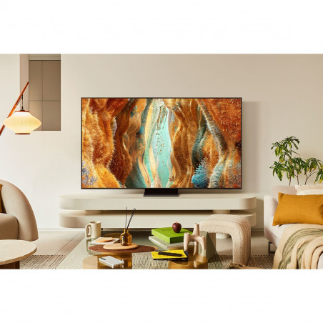 Τηλεόραση Samsung QE75QN70FAUXXH, 75'', 190 εκ., 3840x2160 UHD 4K, QLED Mini-LED, Κλάση D, VRR 144 Hz, Smart TV, HDR10+, Samsung Vision AI, eARC, Μαύρο