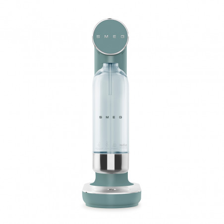 Μηχανή σόδας SMEG Collezione SKC01EGM, 800 ml, CO2, Βαλβίδα ασφαλείας, Δίσκος αποστράγγισης, Χειροκίνητη, Πράσινη
