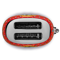 Τοστιέρα SMEG Dolce & Gabbana Sicily is my Love! TSF01DGEU, 950 W, 2 φέτες, 6 επίπεδα, Δοχείο για ψίχουλα, Ενσωματωμένο καλώδιο, Ανοξείδωτο ατσάλι, Πολύχρωμη