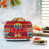 Τοστιέρα SMEG Dolce & Gabbana Sicily is my Love! TSF01DGEU, 950 W, 2 φέτες, 6 επίπεδα, Δοχείο για ψίχουλα, Ενσωματωμένο καλώδιο, Ανοξείδωτο ατσάλι, Πολύχρωμη