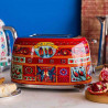 Τοστιέρα SMEG Dolce & Gabbana Sicily is my Love! TSF01DGEU, 950 W, 2 φέτες, 6 επίπεδα, Δοχείο για ψίχουλα, Ενσωματωμένο καλώδιο, Ανοξείδωτο ατσάλι, Πολύχρωμη