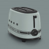 Τοστιέρα SMEG 50's Style Porsche TSF01PSGEU, 950 W, 2 φέτες, 6 επίπεδα, Δίσκος για ψίχουλα, Ενσωματωμένο καλώδιο, Ανοξείδωτο ατσάλι, Πράσινο